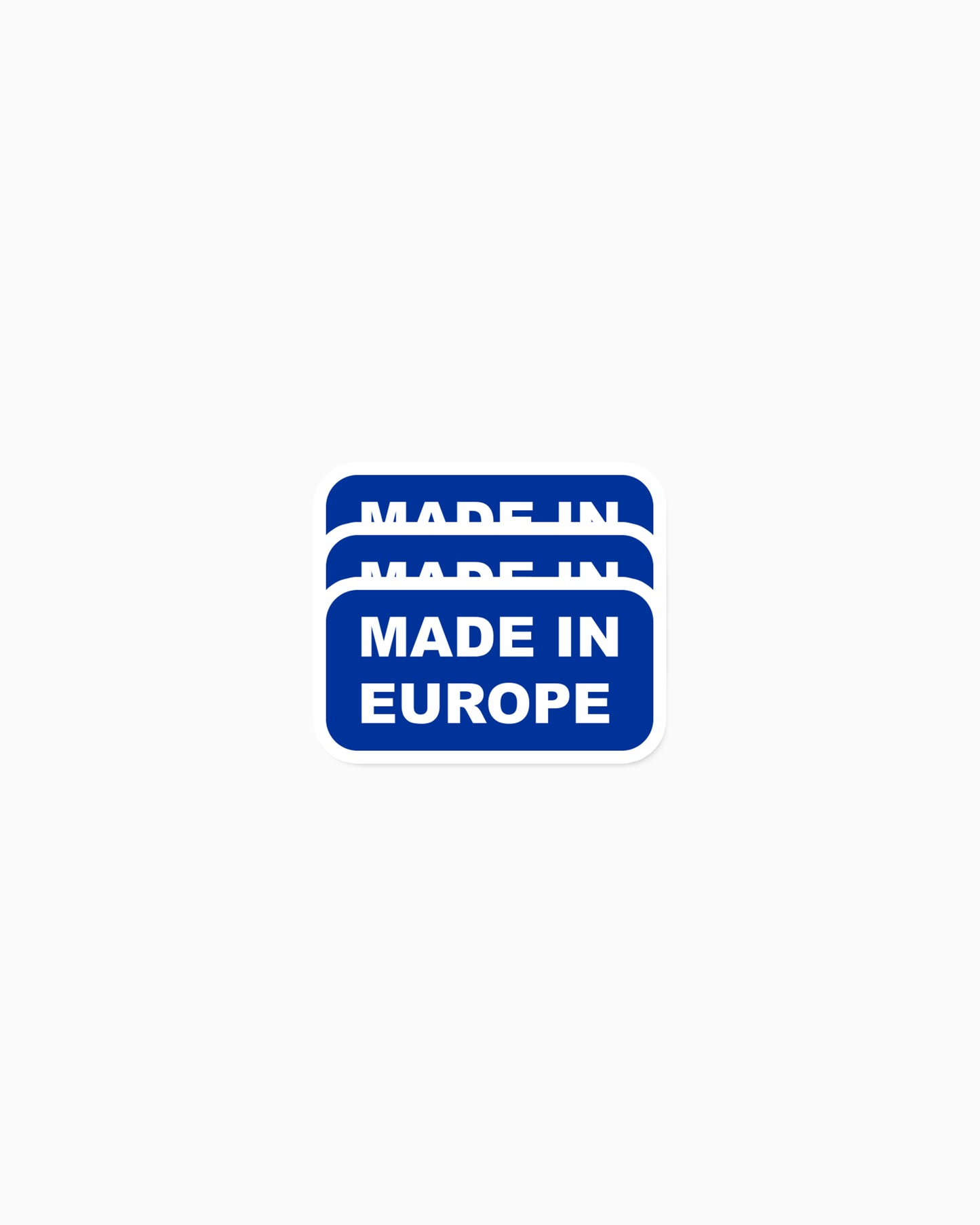 Made in Europe Stickers (x10)