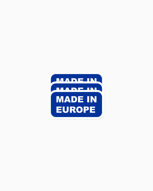 Made in Europe Stickers (x10)