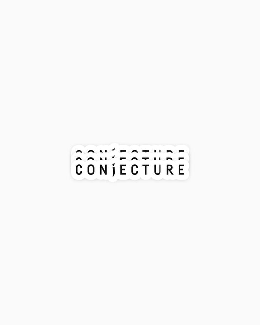 Conjecture Stickers (x10)